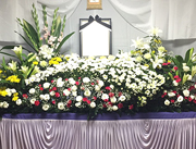 1日葬プラン祭壇例